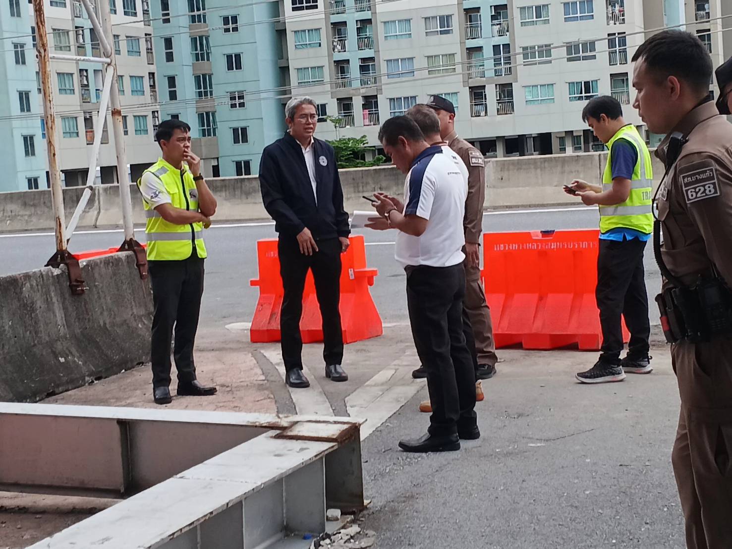 แจ้งประชาสัมพันธ์ ทดลองเปิดช่องจราจร 2 ช่อง บริเวณสะพานกลับรถ ทางหลวงหมายเลข 34 (เทพรัตน) ตอนบางนา – ทางเข้าท่าอากาศยานสุวรรณ